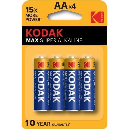 Kodak AAx4 Max Super Alkaline