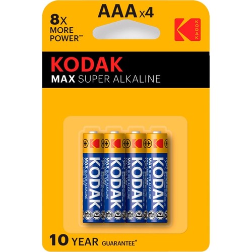 Kodak AAAx4 Max Super Alkaline