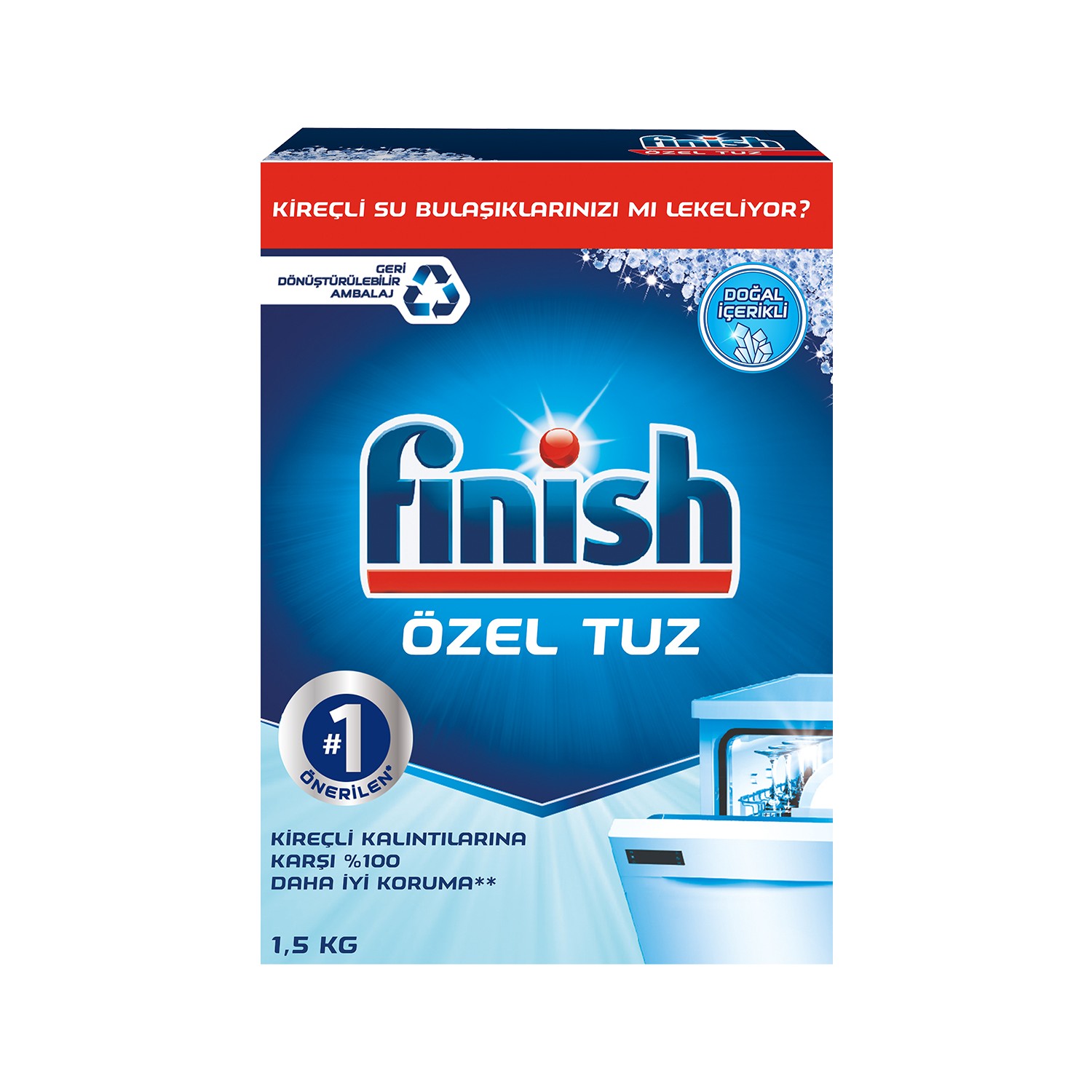 Finish Bulaşık Makinası Özel Tuz Regular 1,5 Kg
