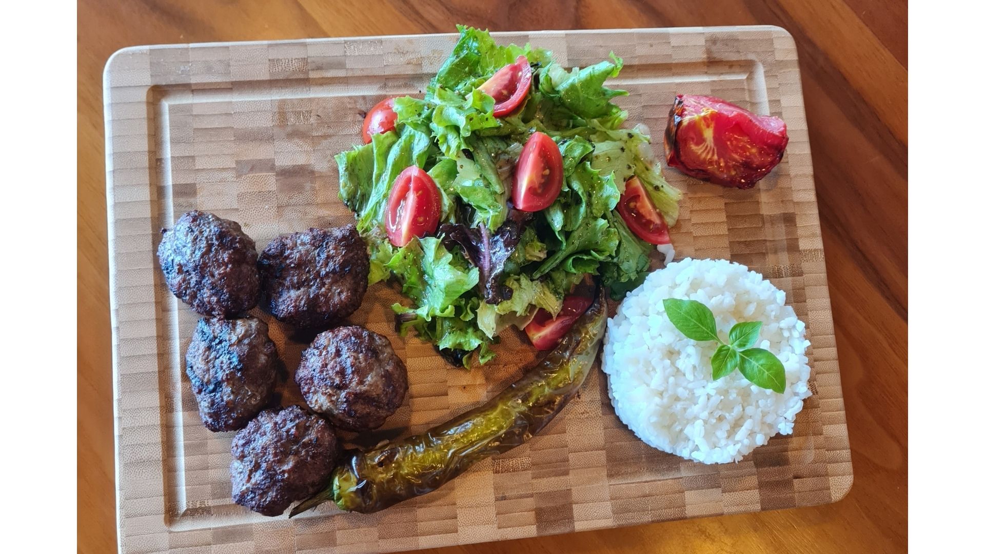 GRILLED MEATBALLS